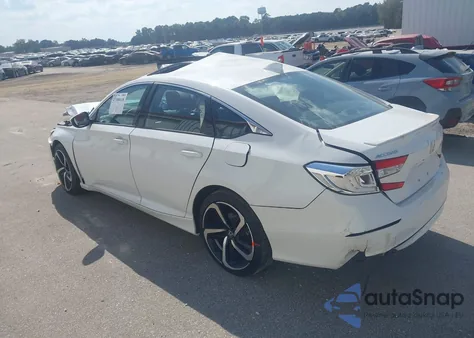 2019 Honda Accord Sport 2.0T from USA, damaged, VIN 1HGCV2F39KA034657